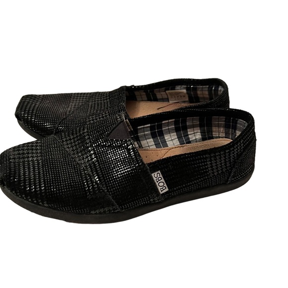 Bob’s For Skechers Black Sparkly Flats Size 7 - Picture 5 of 6